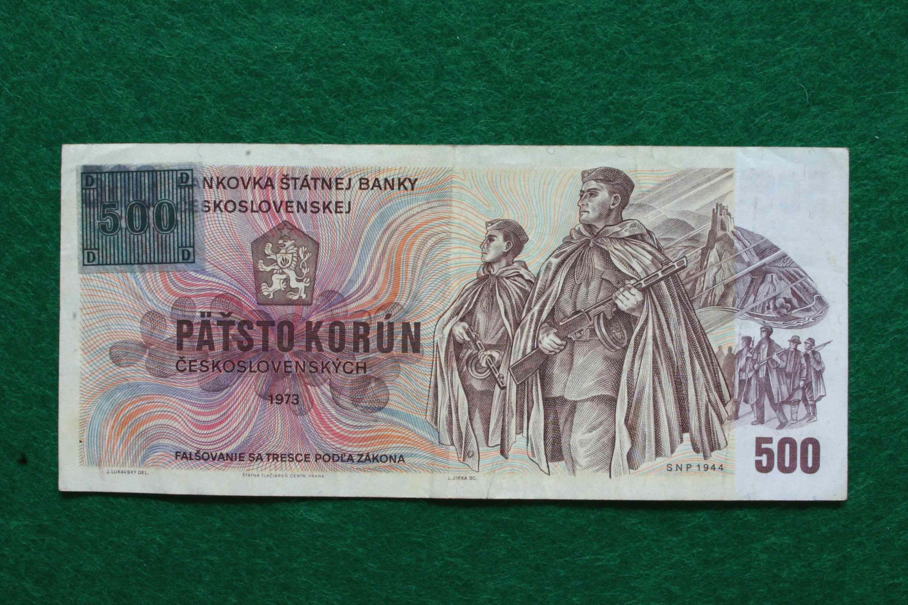 Náhledový obrázek 500 Kčs - 1