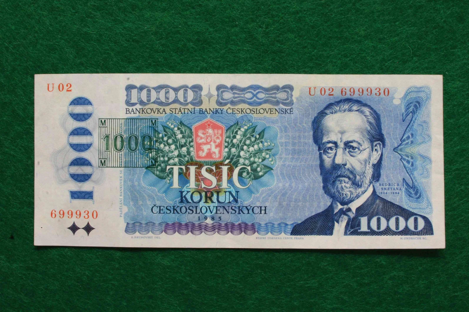 Náhledový obrázek předmětu 1000 Kčs