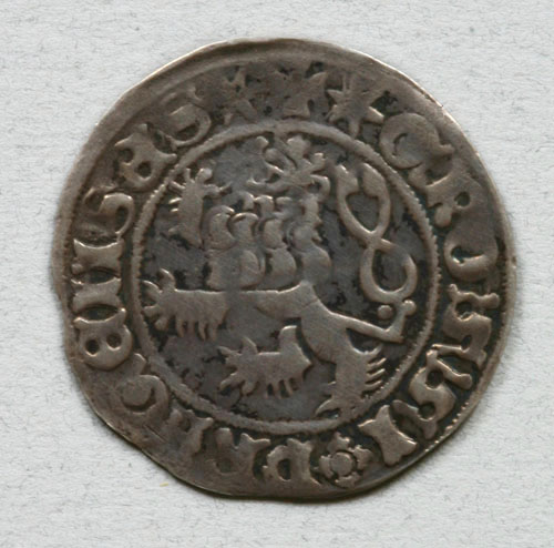 Náhledový obrázek Pražský groš Jiřího z Poděbrad (1458-1471) - 1