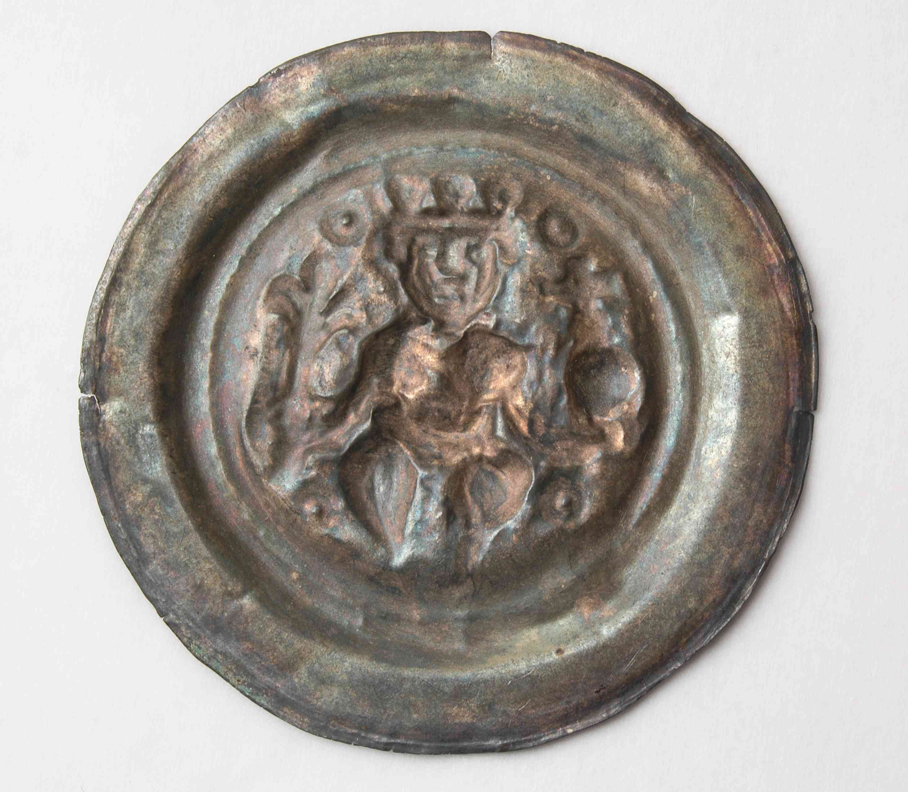 Náhledový obrázek Velký brakteát Přemysla I. Otakara (1197-1230) - 1