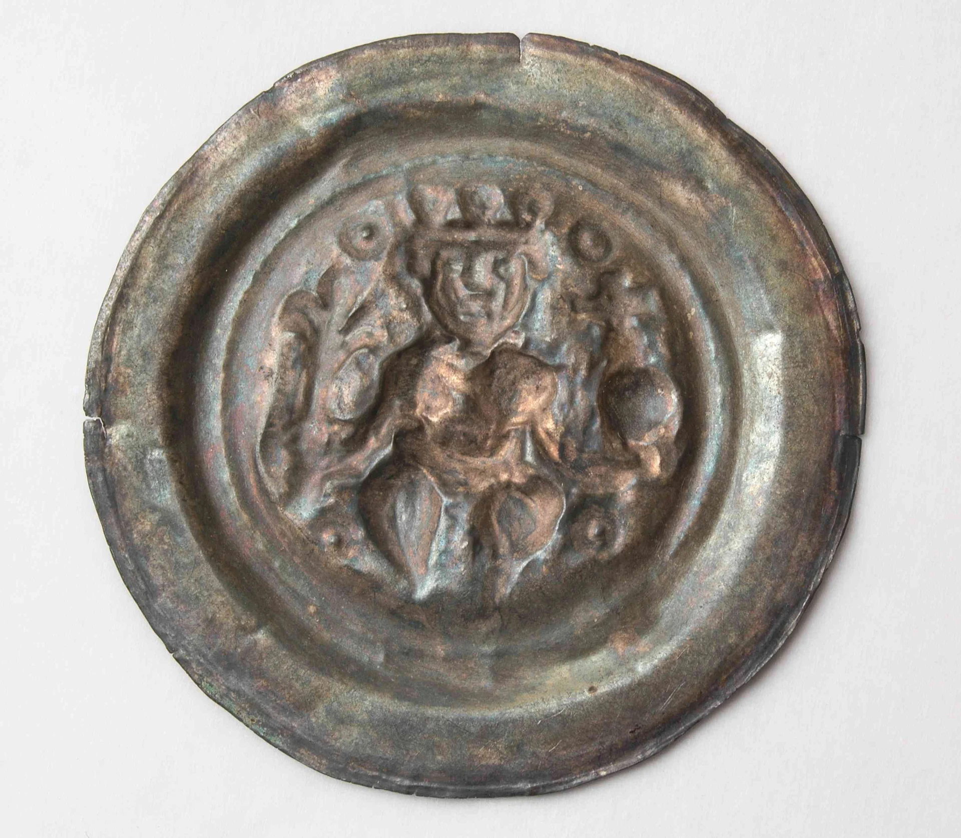 Náhledový obrázek předmětu Velký brakteát Přemysla I. Otakara (1197-1230)