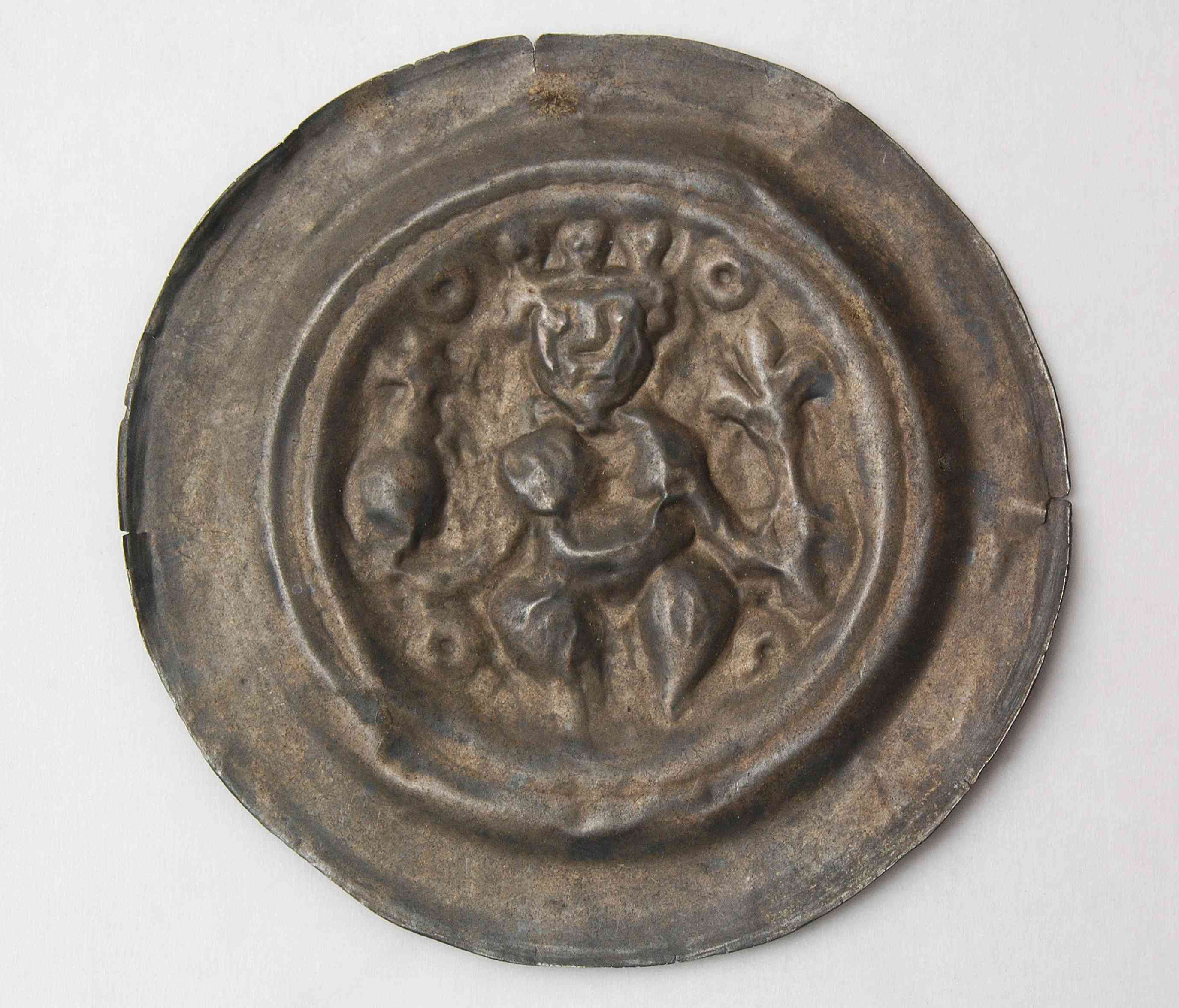 Náhledový obrázek Velký brakteát Přemysla I. Otakara (1197-1230) - 2