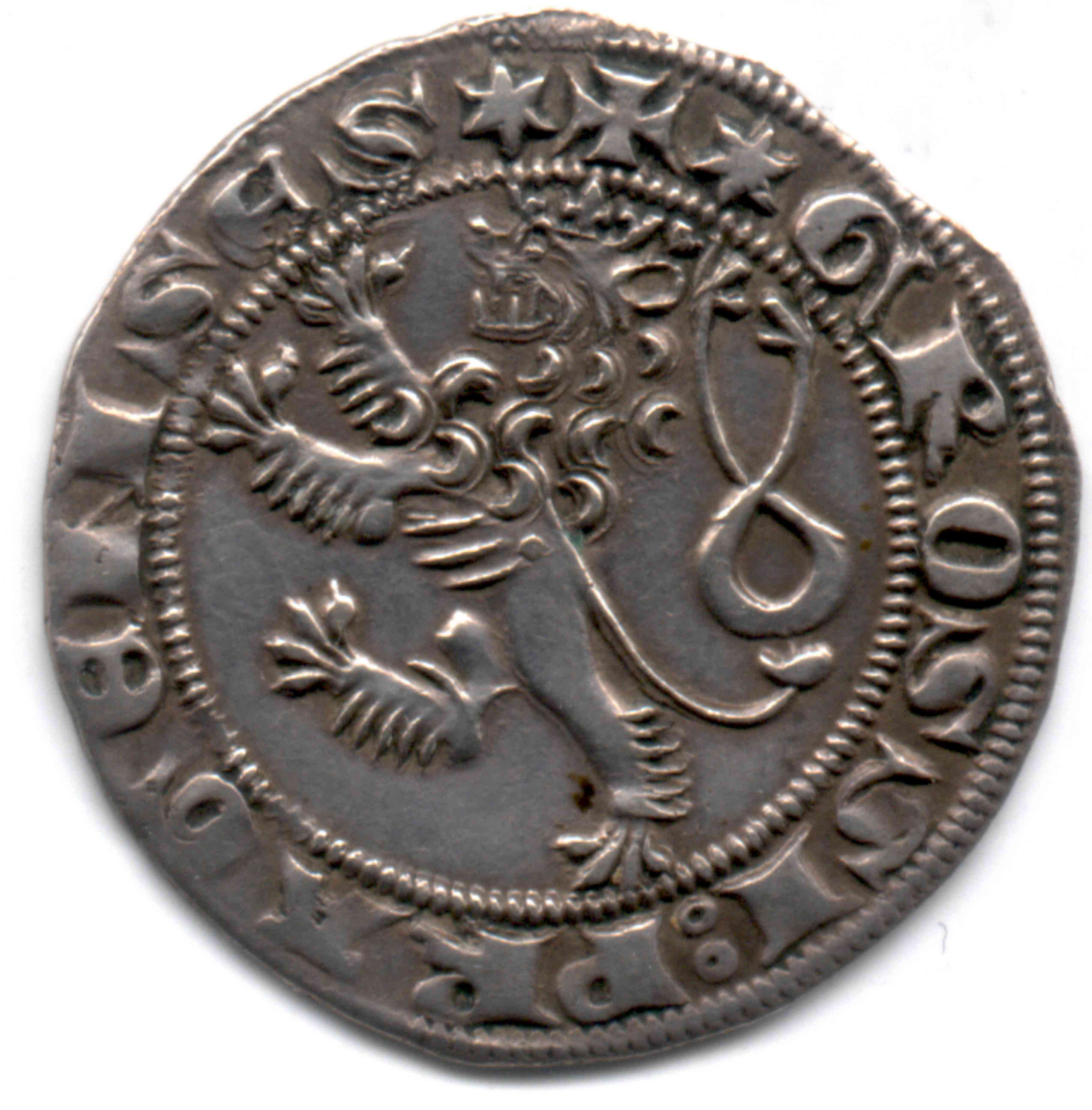 Náhledový obrázek Pražský groš Václava II. (1283-1305) - 2