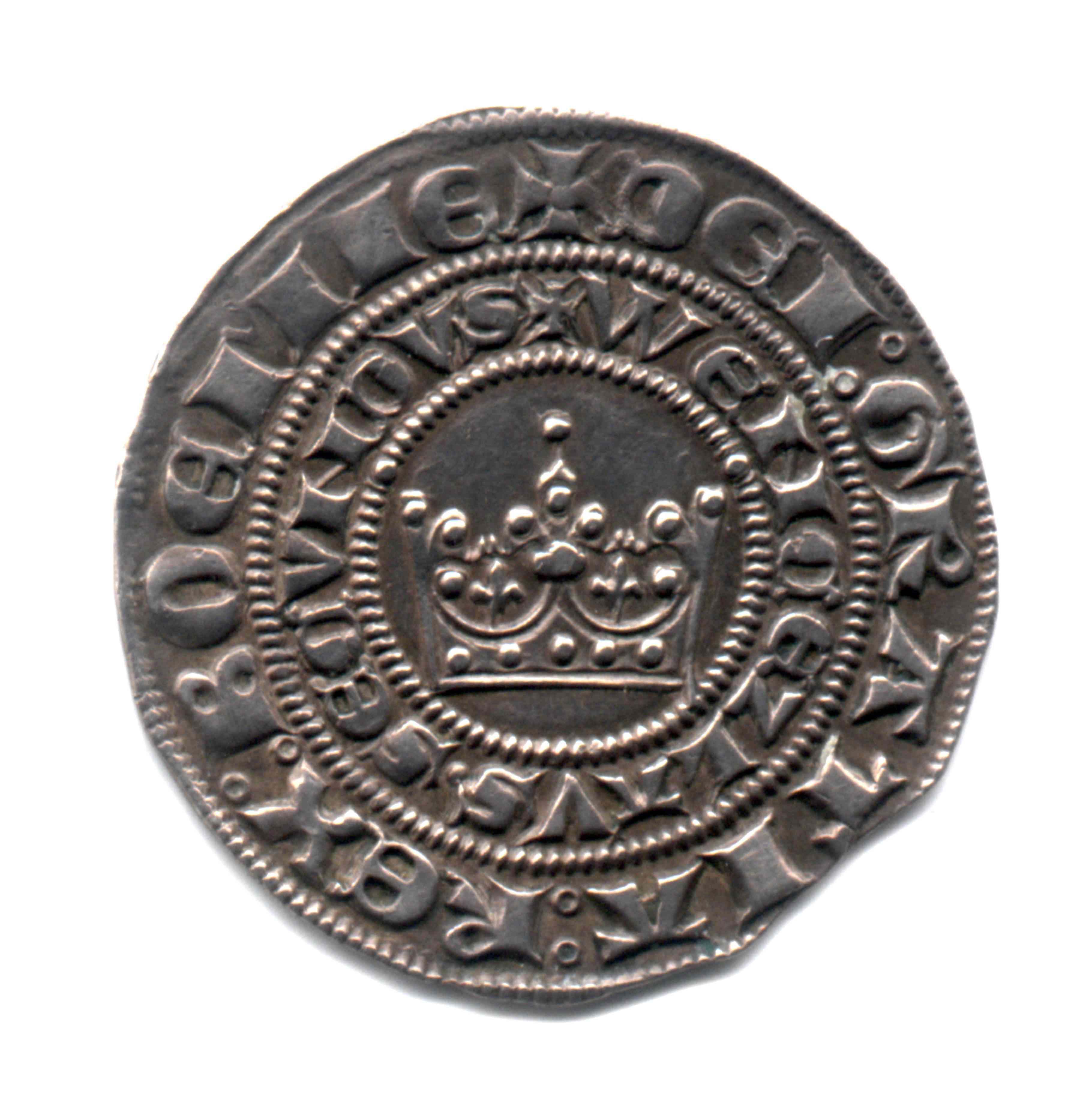 Náhledový obrázek Pražský groš Václava II. (1283-1305) - 1