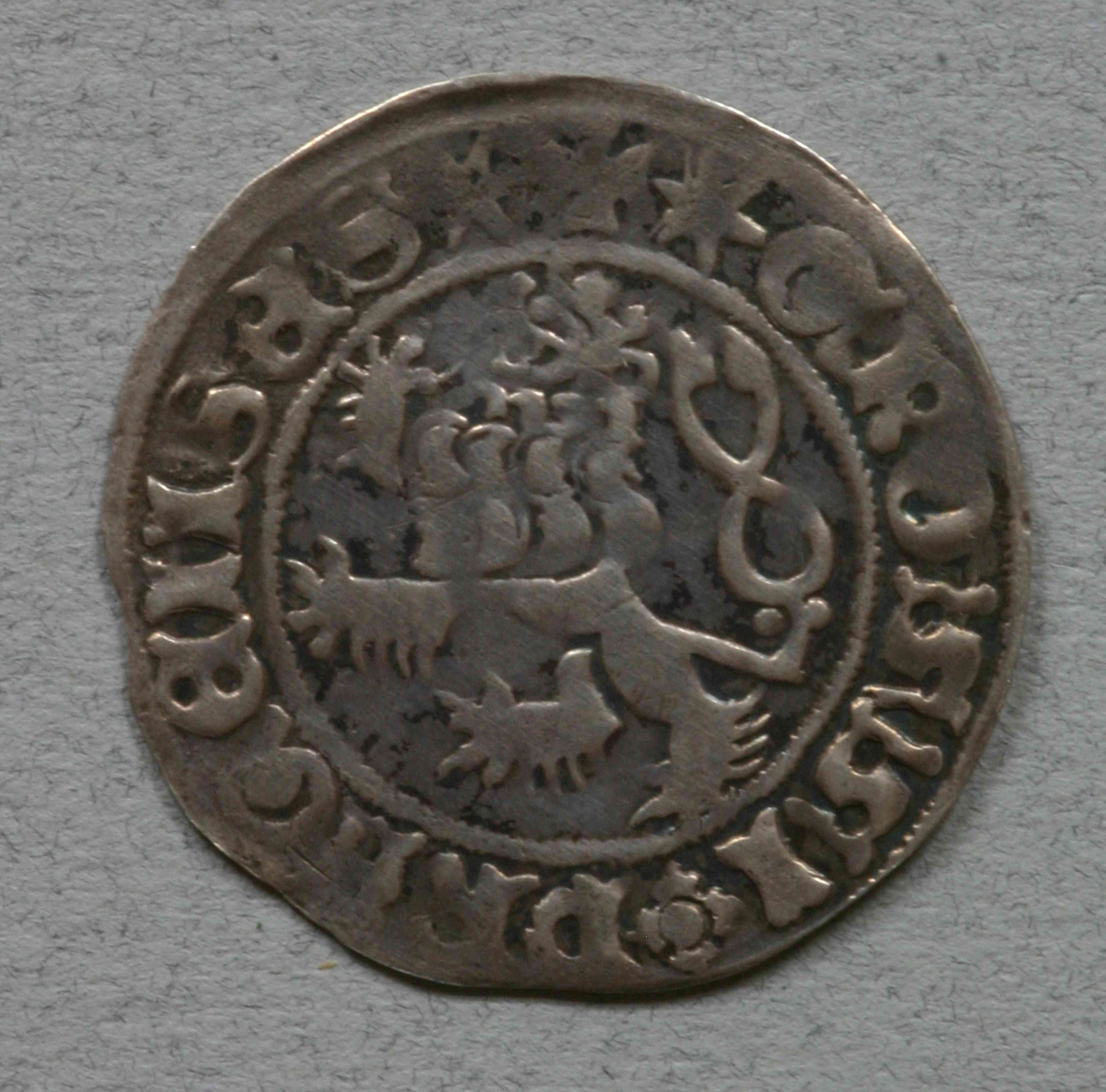 Náhledový obrázek Pražský groš Jiřího I. Poděbradského (1458-1471) - 2