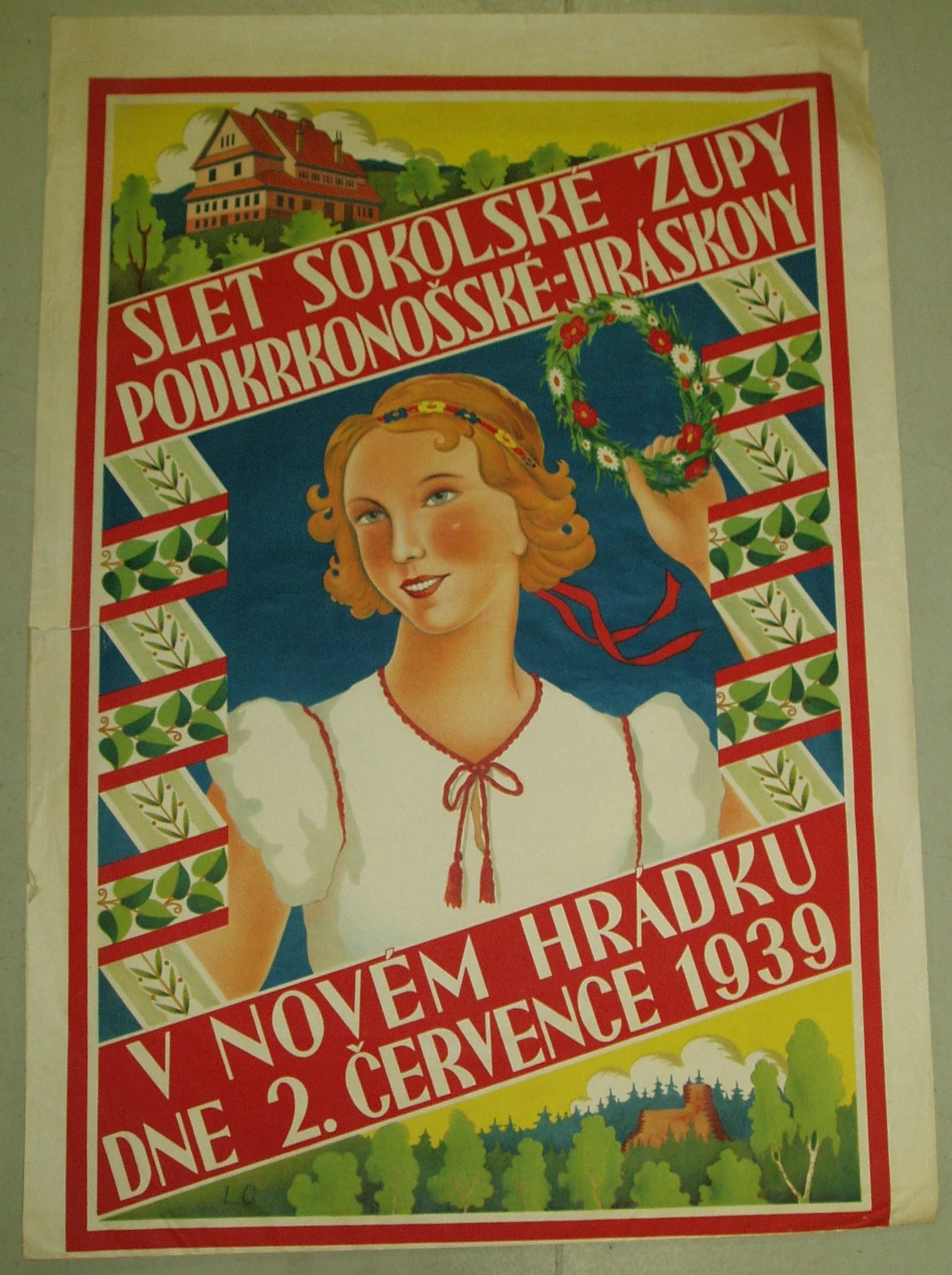 Náhledový obrázek předmětu Sokolská župa Podkrkonošská. Sokolský župní slet