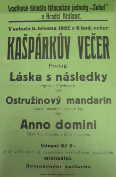 Náhledový obrázek Program loutkového divadla - 1