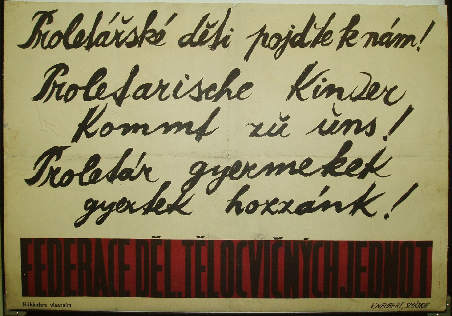 Náhledový obrázek předmětu Federace dělnických tělovýchovných jednot