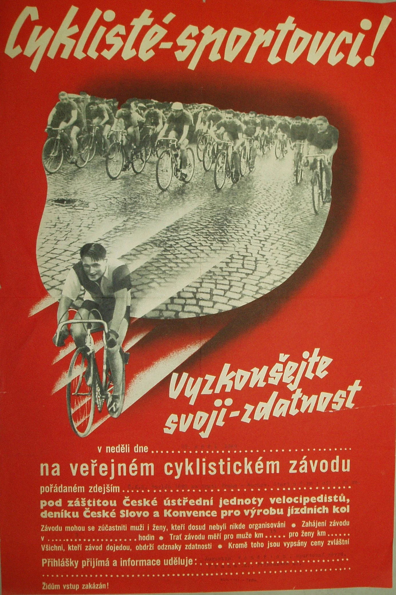 Náhledový obrázek předmětu Veřejný cyklistický závod Praha - Mochov