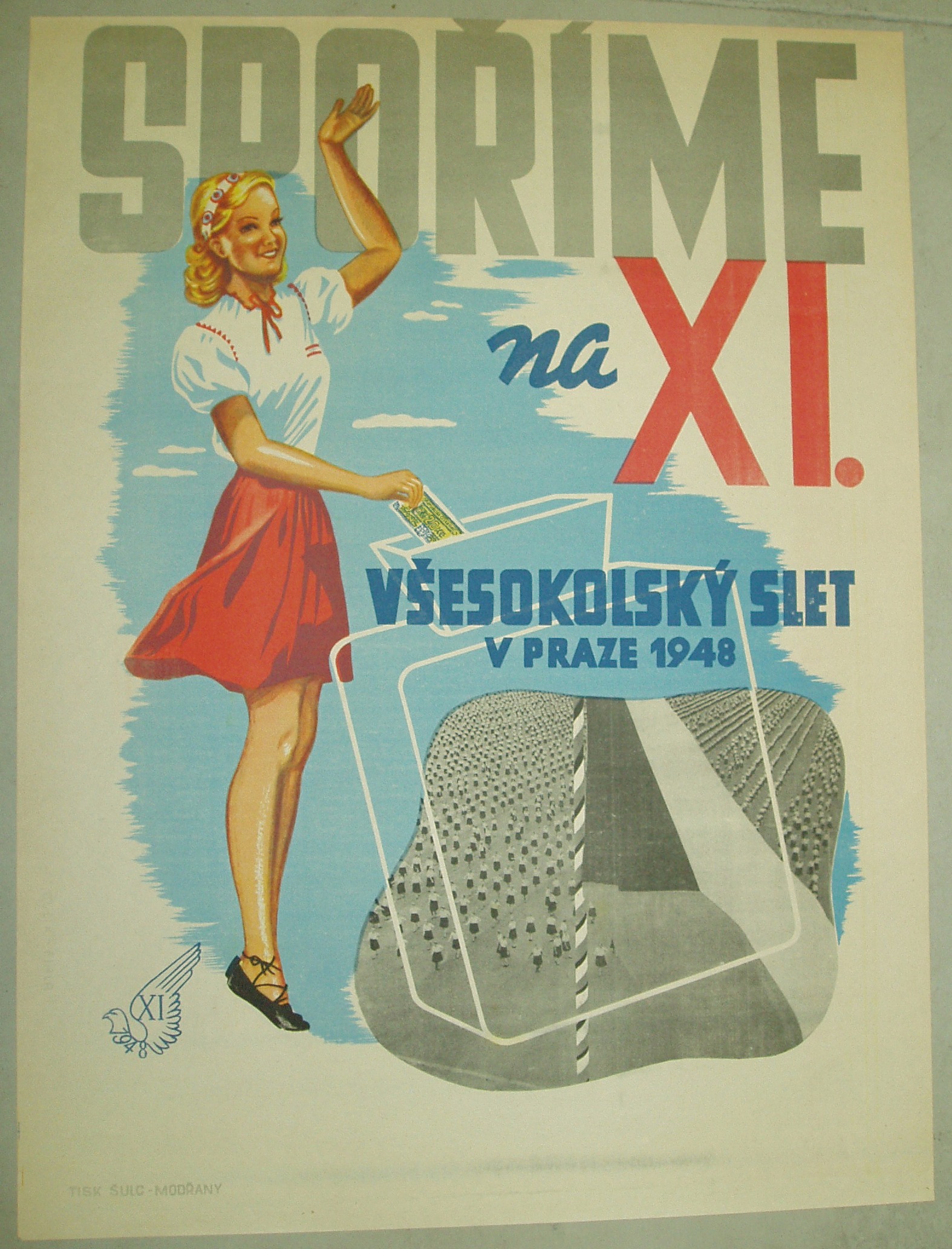 Náhledový obrázek Spoříme na XI. všesokolský slet - 1