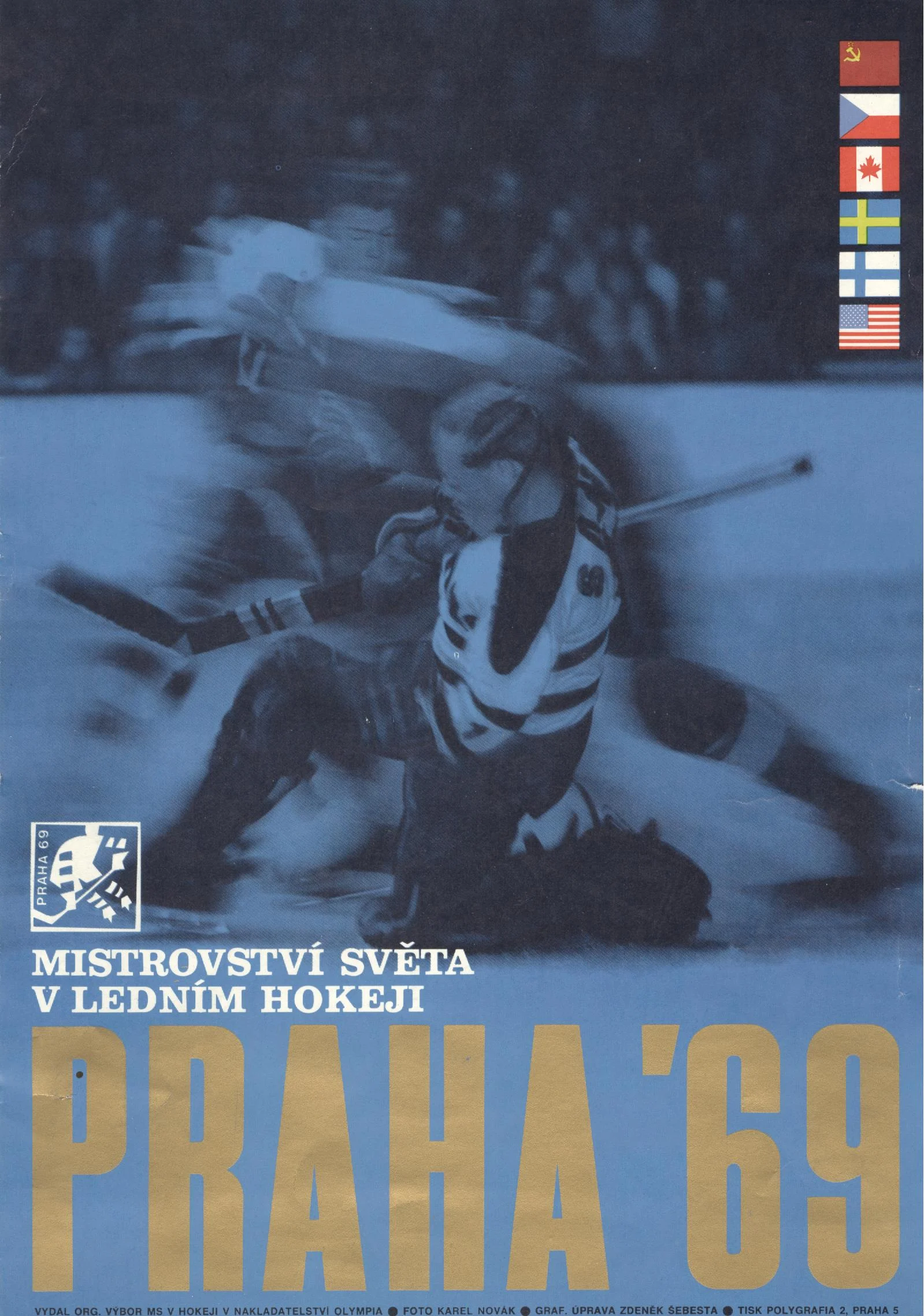 Náhledový obrázek předmětu Mistrovství světa v hokeji. Československo 1969