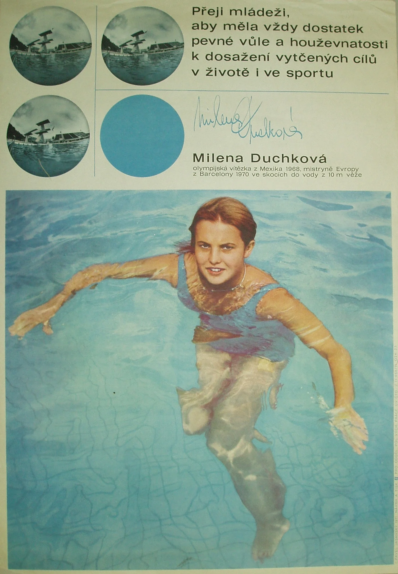 Náhledový obrázek předmětu Olympijská vítězka Milena Duchková