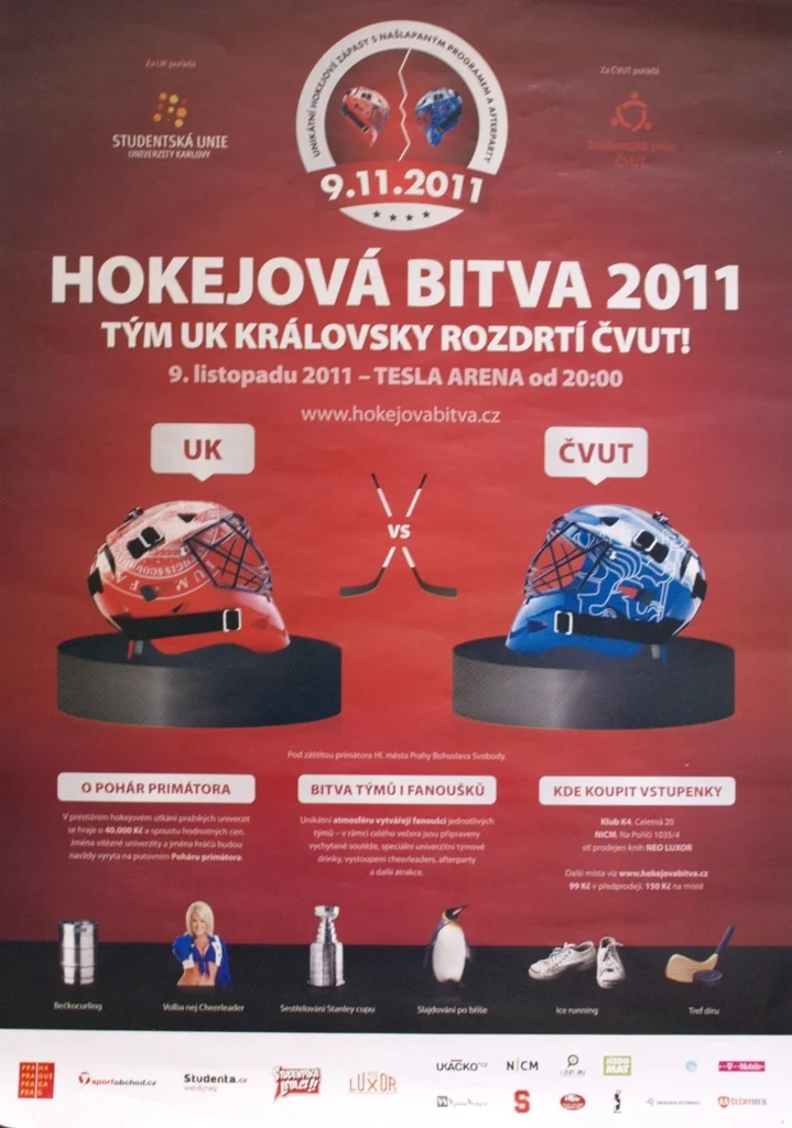 Náhledový obrázek předmětu Hokejová bitva UK x ČVUT