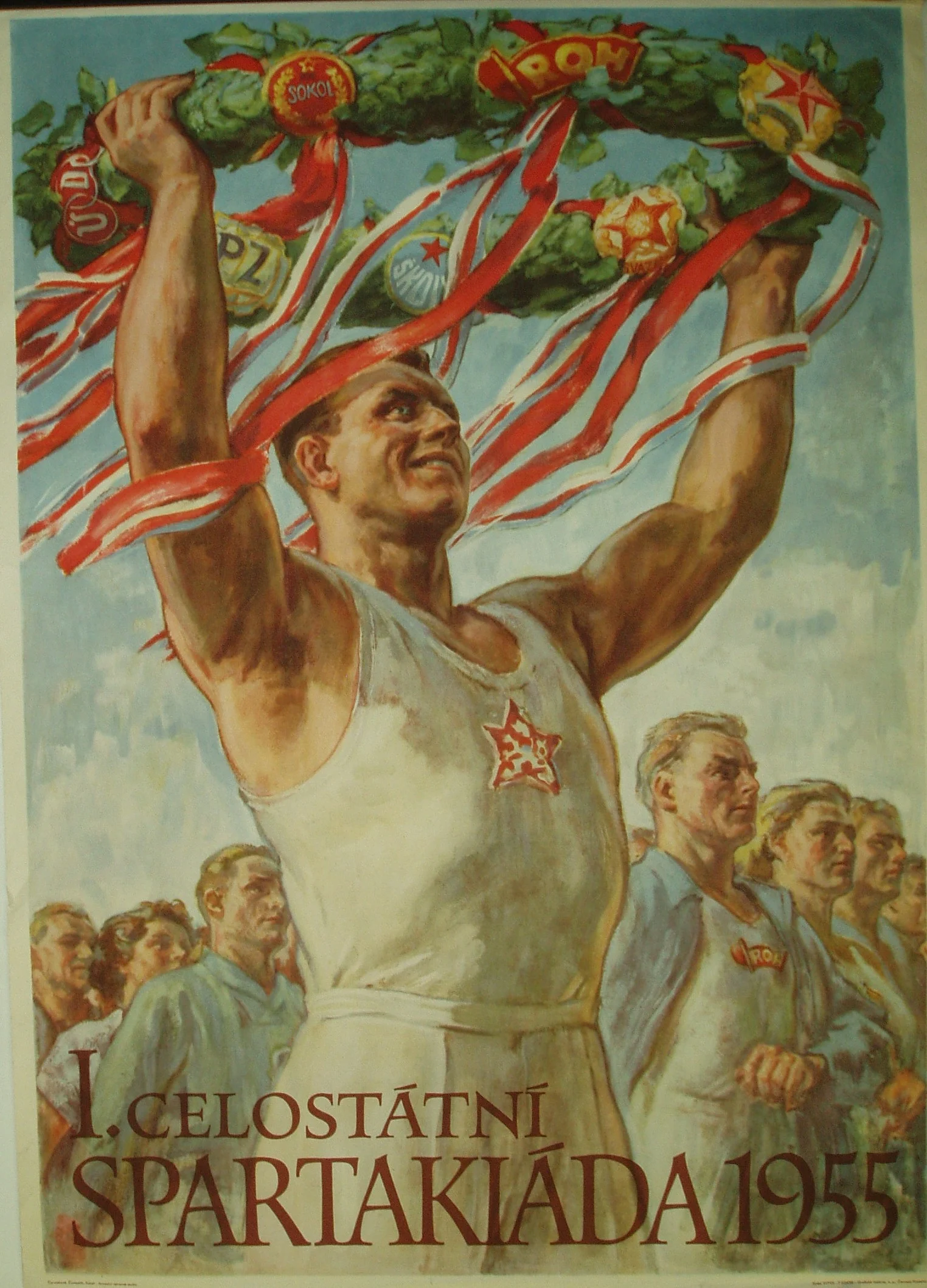Náhledový obrázek předmětu Československá spartakiáda 1955