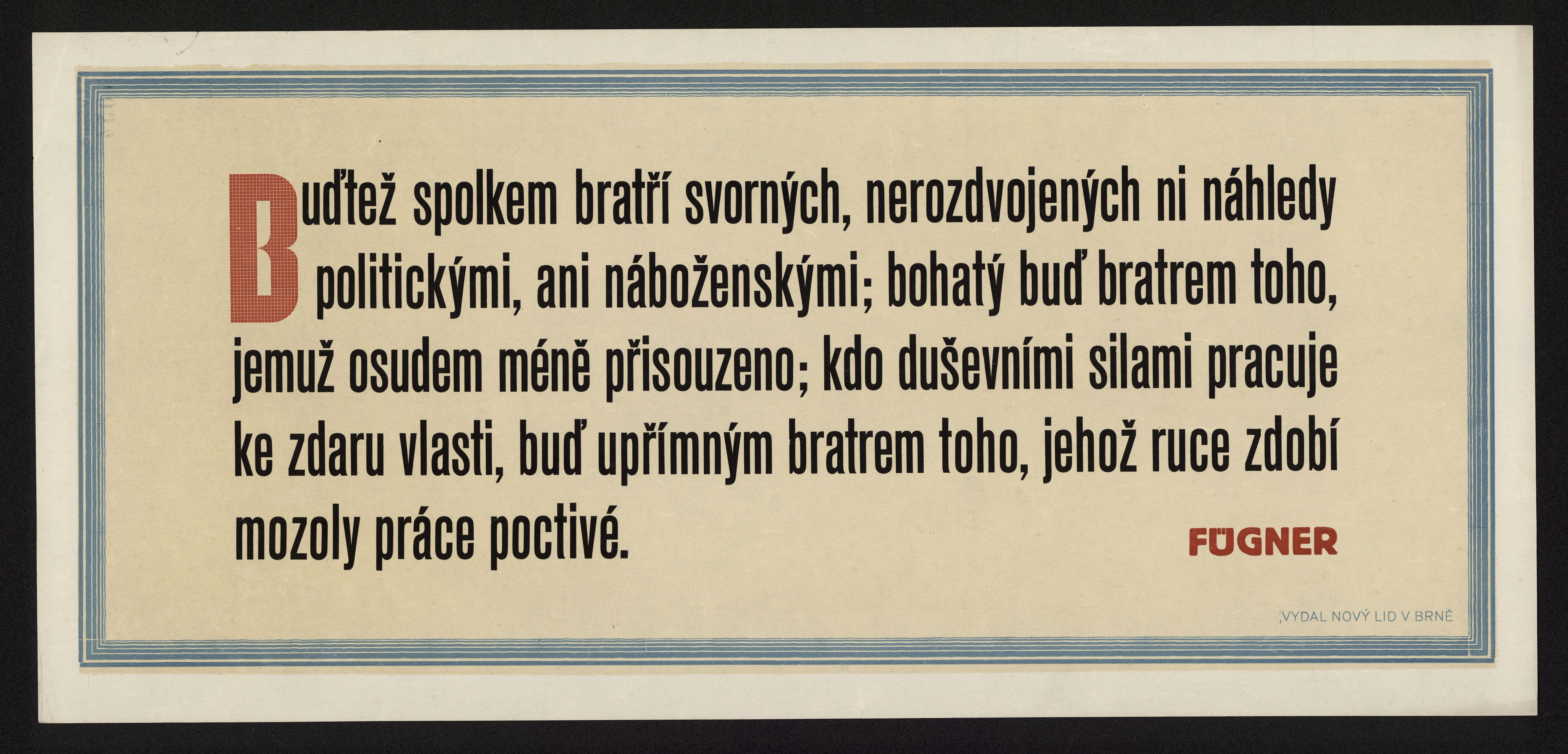 Náhledový obrázek Propagační plakát Sokola - 1
