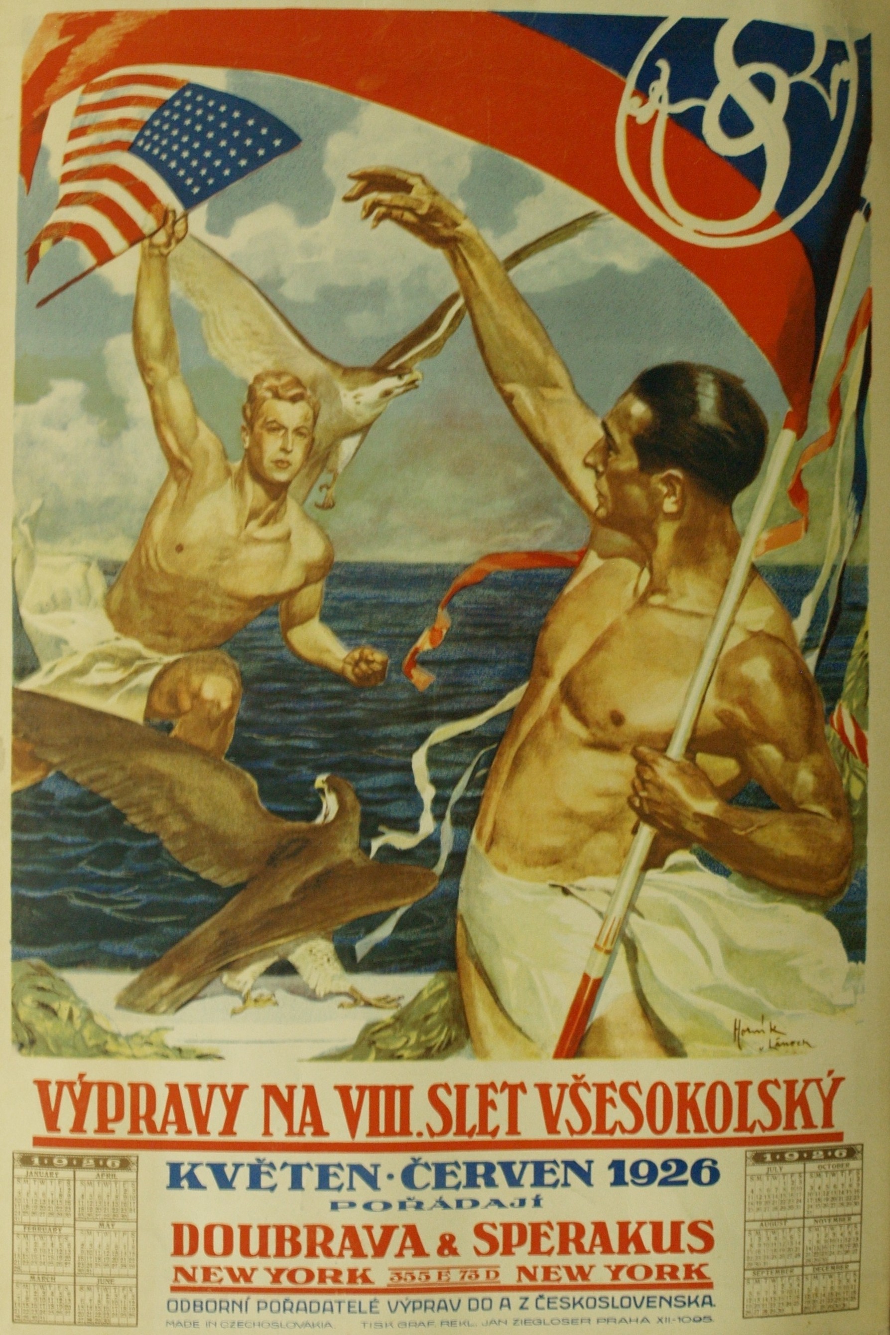 Náhledový obrázek Výpravy na VIII. slet všesokolský - 1