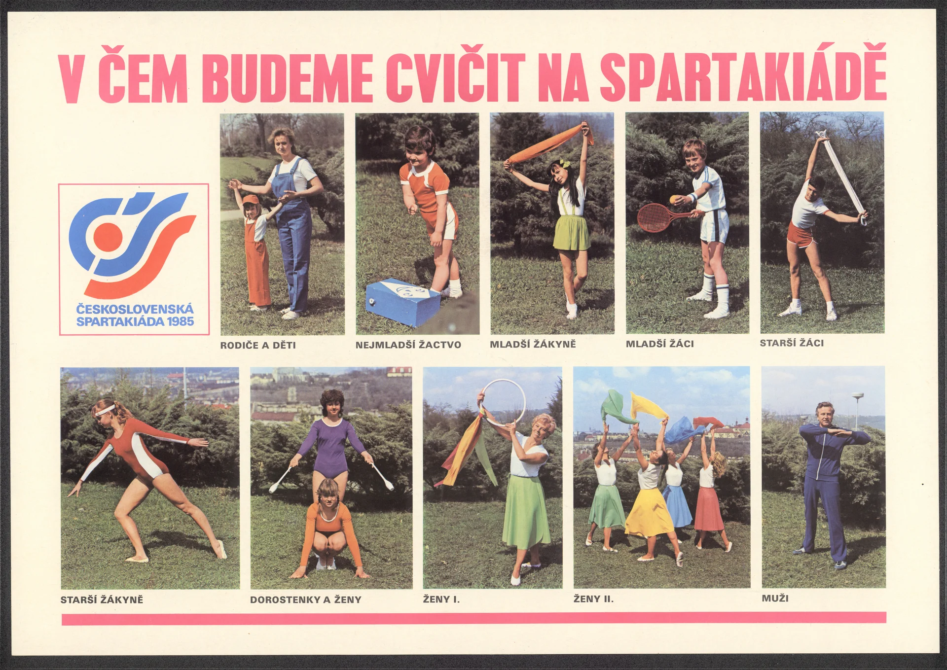 Náhledový obrázek předmětu Československá spartakiáda 1985