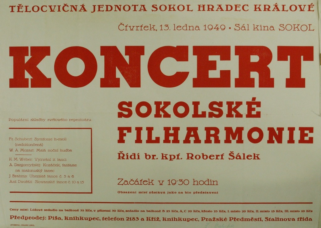 Náhledový obrázek Koncert Sokolské filharmonie - 1