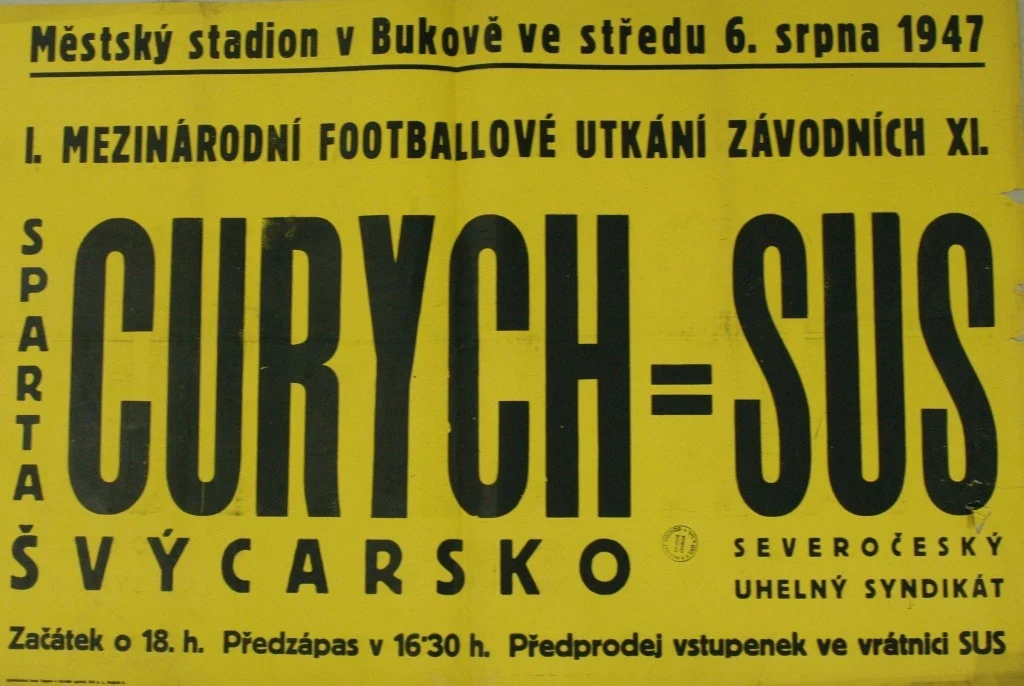 Náhledový obrázek předmětu První mezinárodní footballové utkání  závodních XI.