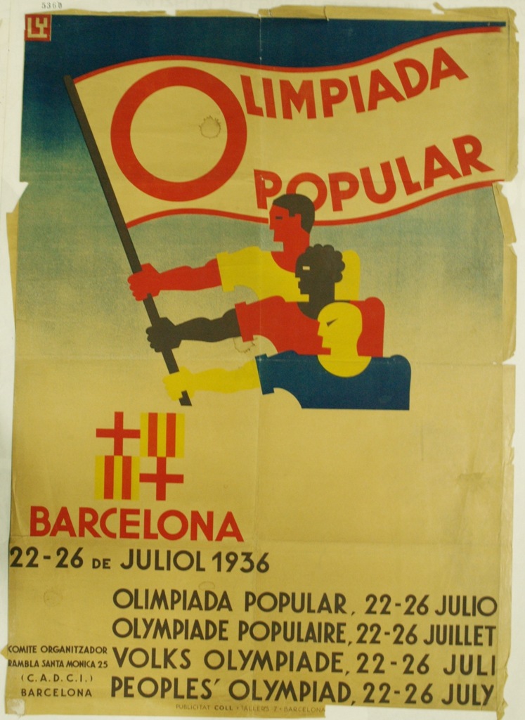 Náhledový obrázek Olimpiada Popular. Barcelona 1936 - 1