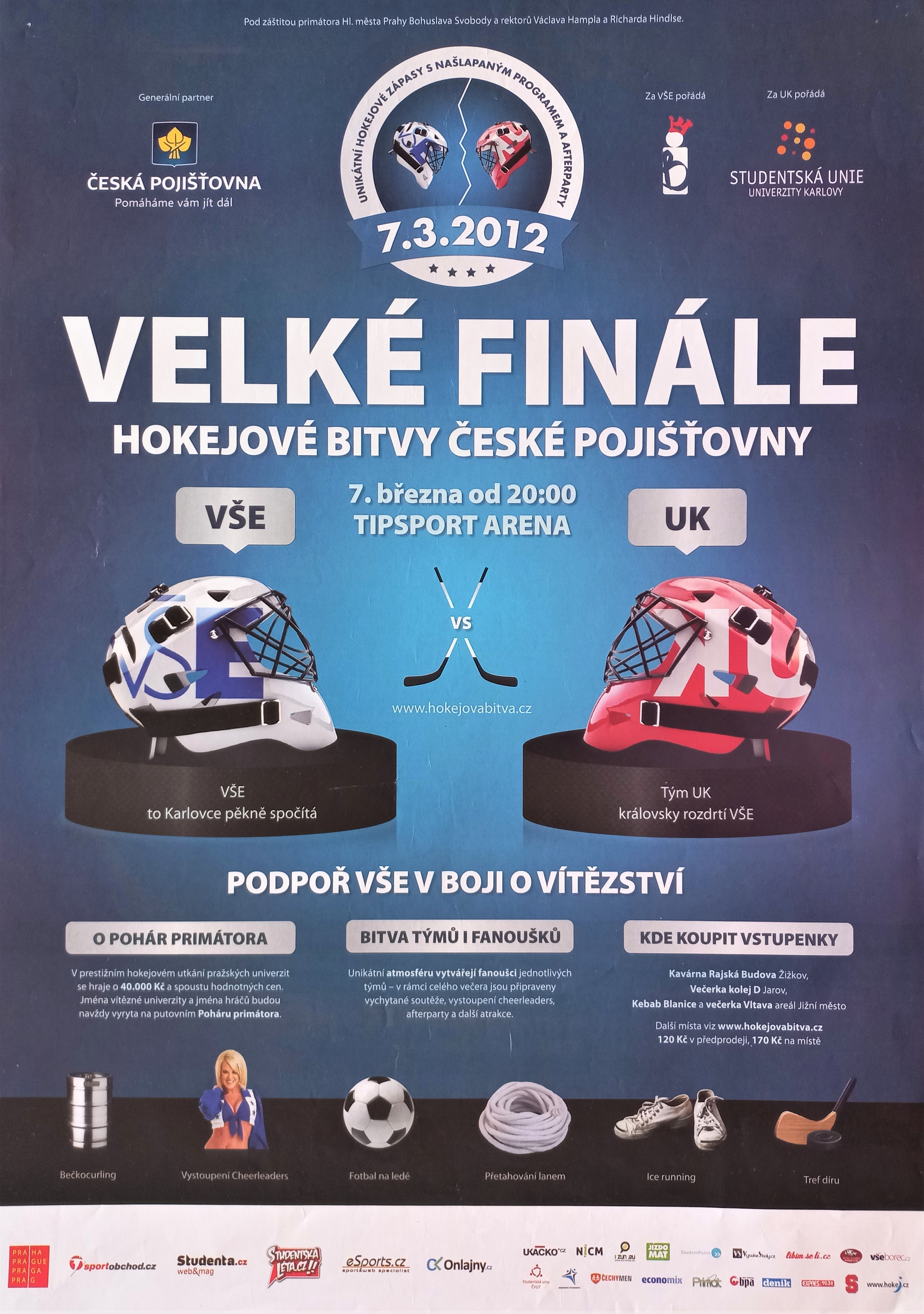Náhledový obrázek Hokejová bitva univerzit. Velké finále - 1