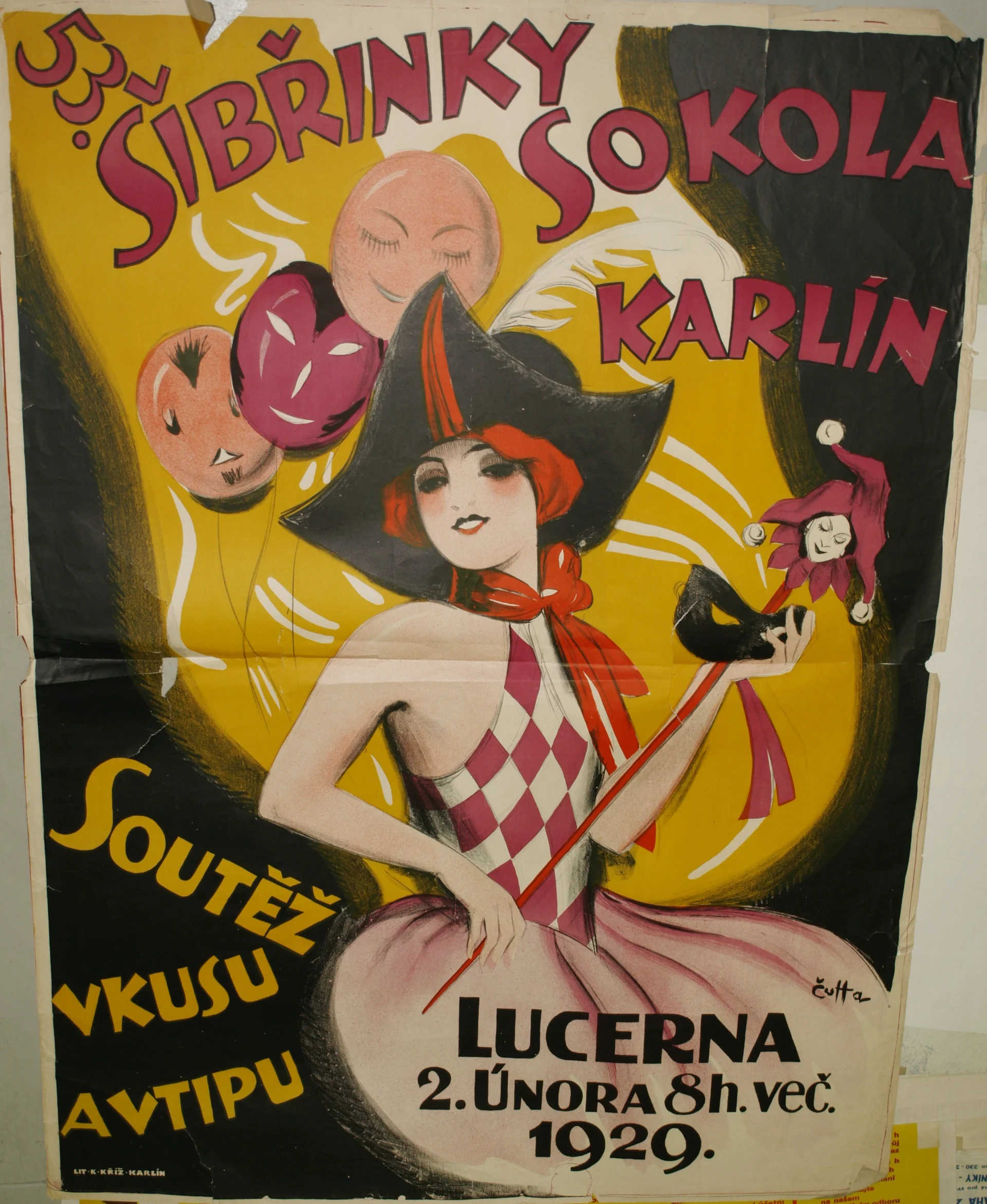 Náhledový obrázek předmětu Šibřinky Sokola Karlín. Soutěž vkusu a vtipu