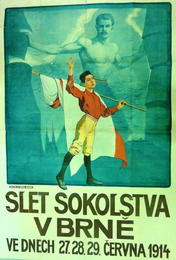Náhledový obrázek předmětu Slet Sokolstva v Brně 1914