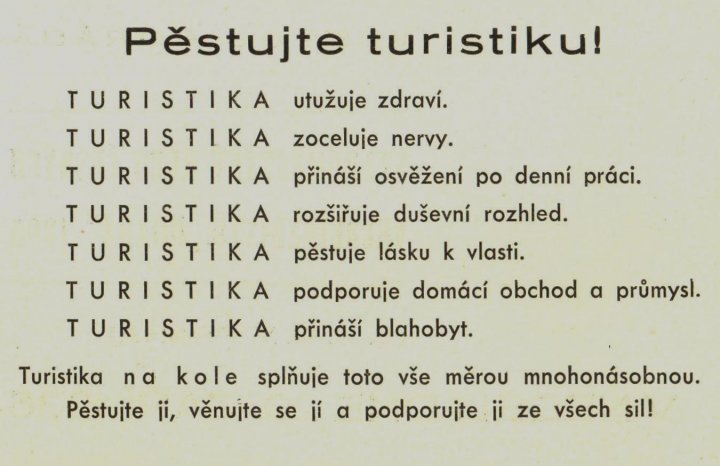 Náhledový obrázek Pěstujte turistiku - 1
