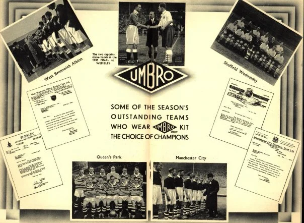 Náhledový obrázek předmětu The choice of both teams in the Wembley Final UMBRO