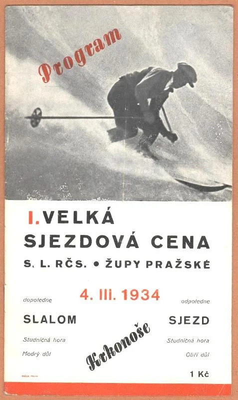 Náhledový obrázek předmětu Program I. Velké sjezdové ceny Svazu lyžařů RČS