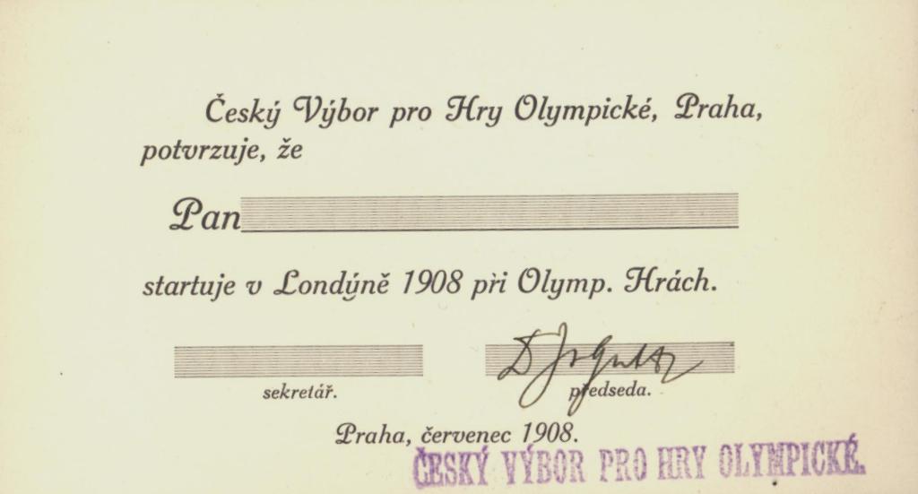 Náhledový obrázek Potvrzení pro účastníka olympiády - 1