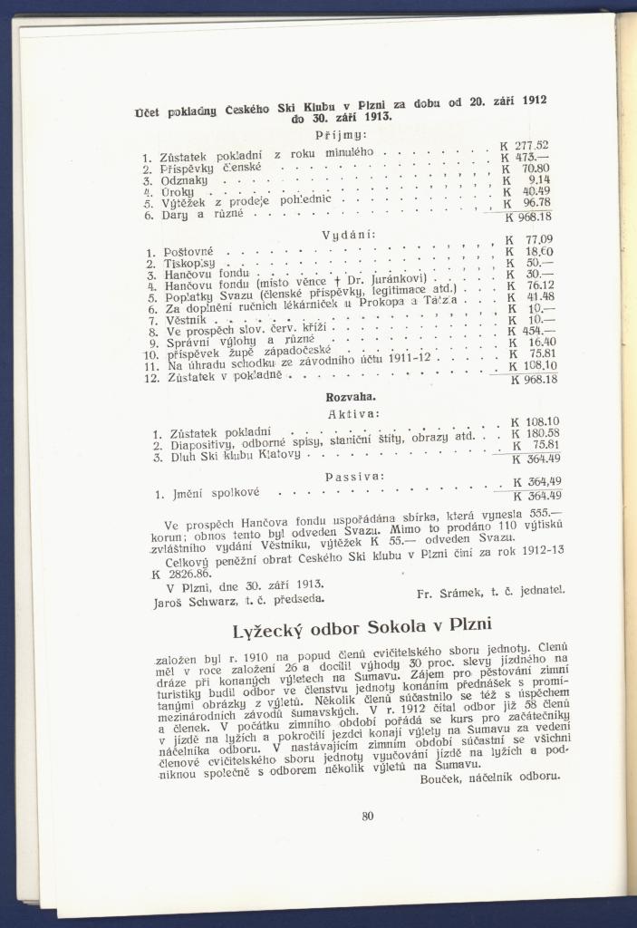 Náhledový obrázek Výroční zpráva Svazu lyžařů v Království českém - 5