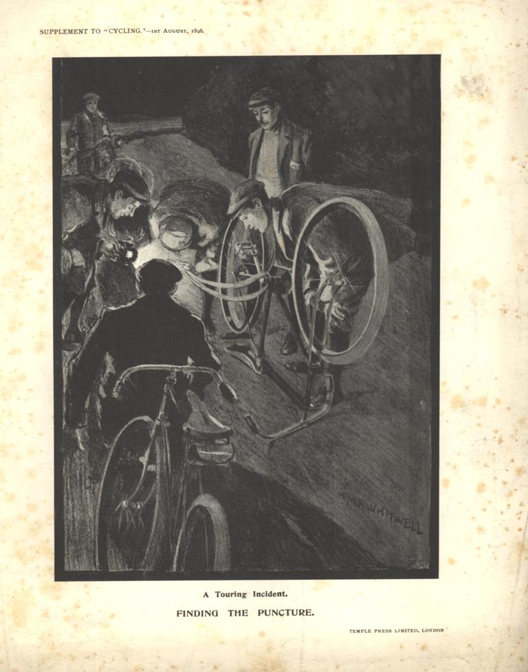 Náhledový obrázek Suplementy britských cyklistických časopisů z konce 19. století - 8