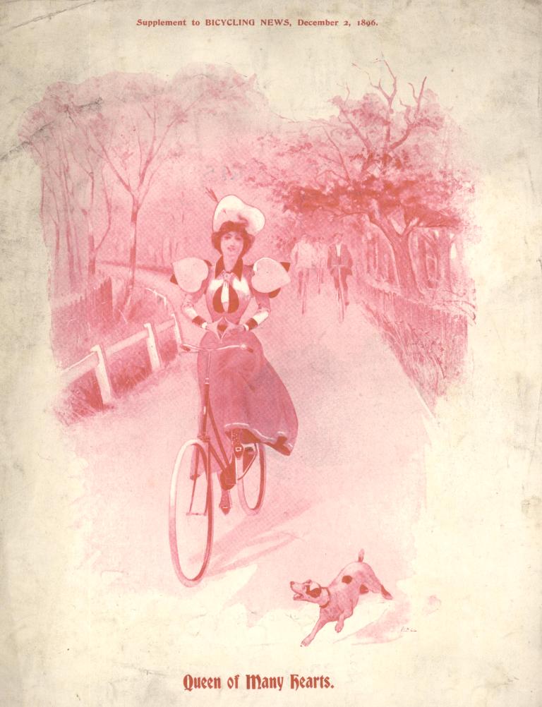 Náhledový obrázek Suplementy britských cyklistických časopisů z konce 19. století - 10