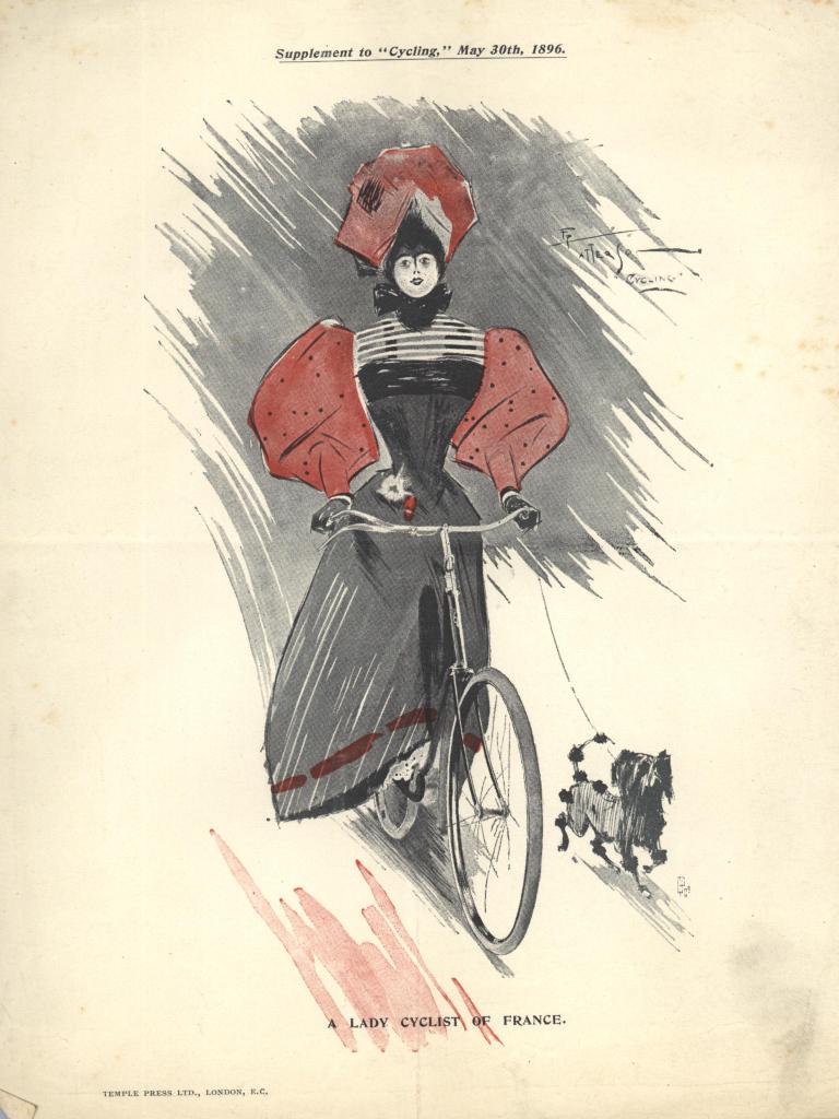 Náhledový obrázek Suplementy britských cyklistických časopisů z konce 19. století - 3