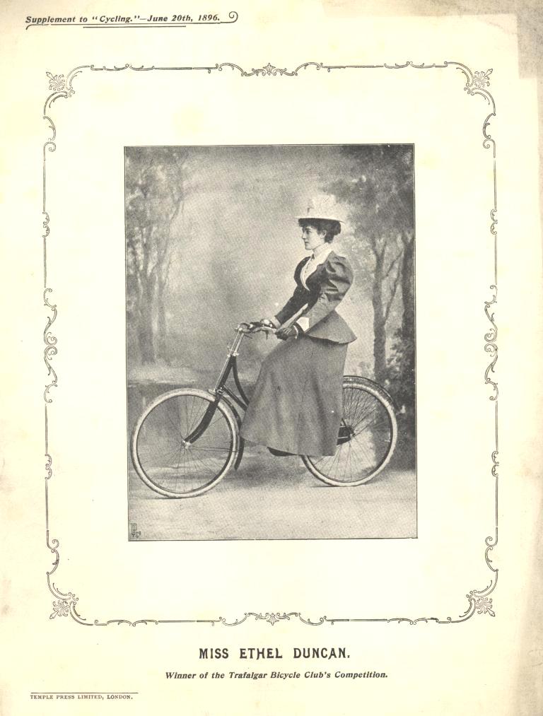 Náhledový obrázek Suplementy britských cyklistických časopisů z konce 19. století - 5