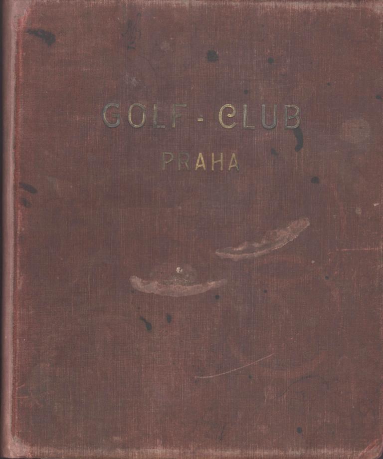 Náhledový obrázek Návštěvní kniha Golf Clubu Praha - 1