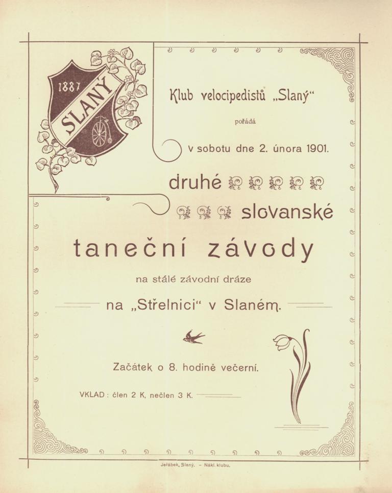 Náhledový obrázek Taneční závody klubu velocipedistů - 1