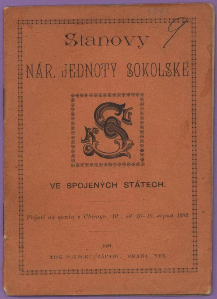 Náhledový obrázek předmětu Stanovy Národní Jednoty Sokolské ve Spojených státech