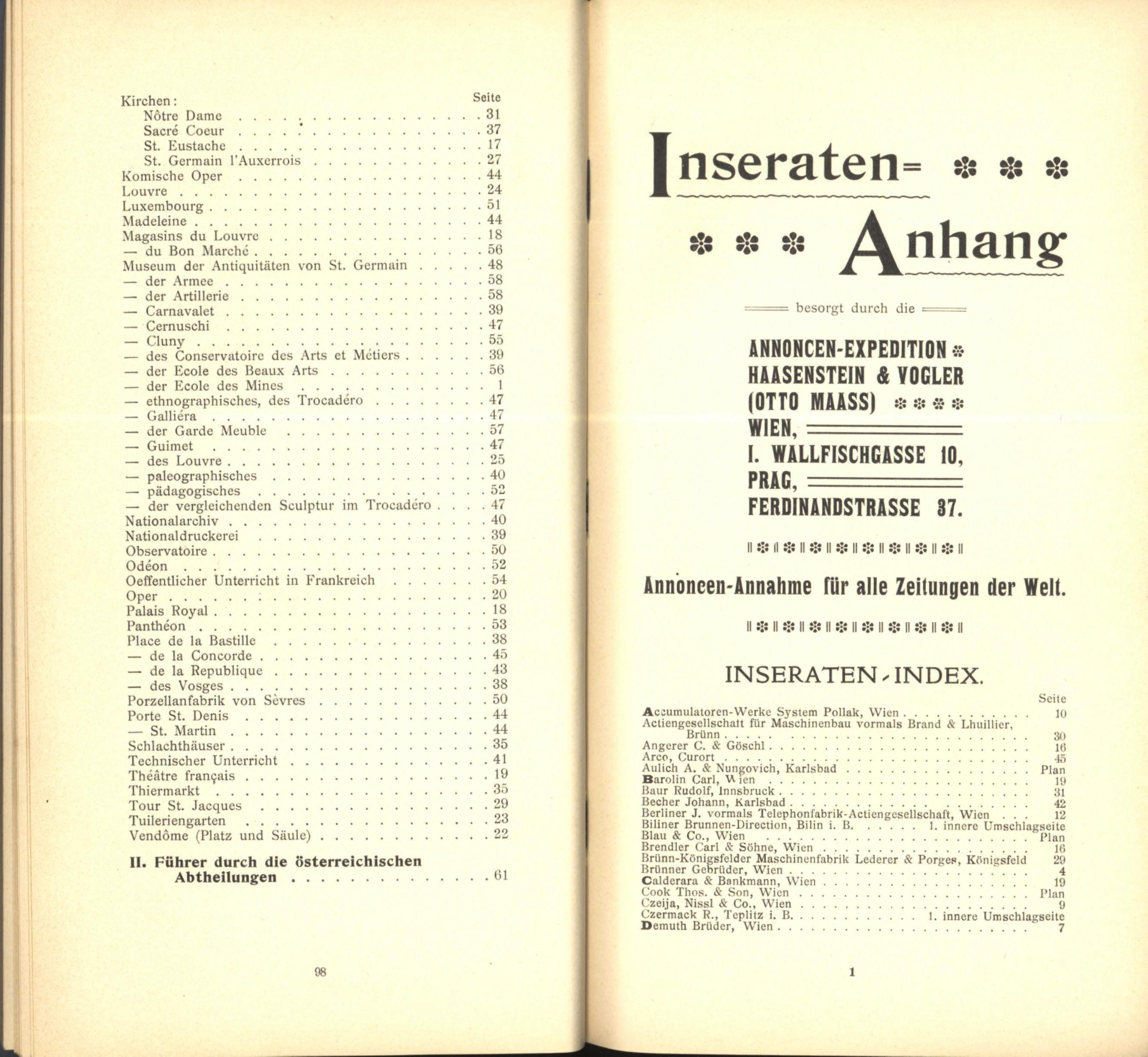 Náhledový obrázek Officieller Führer durch die Oesterreichischen Abtheilungen der Weltausstellung Paris 1900 - 4