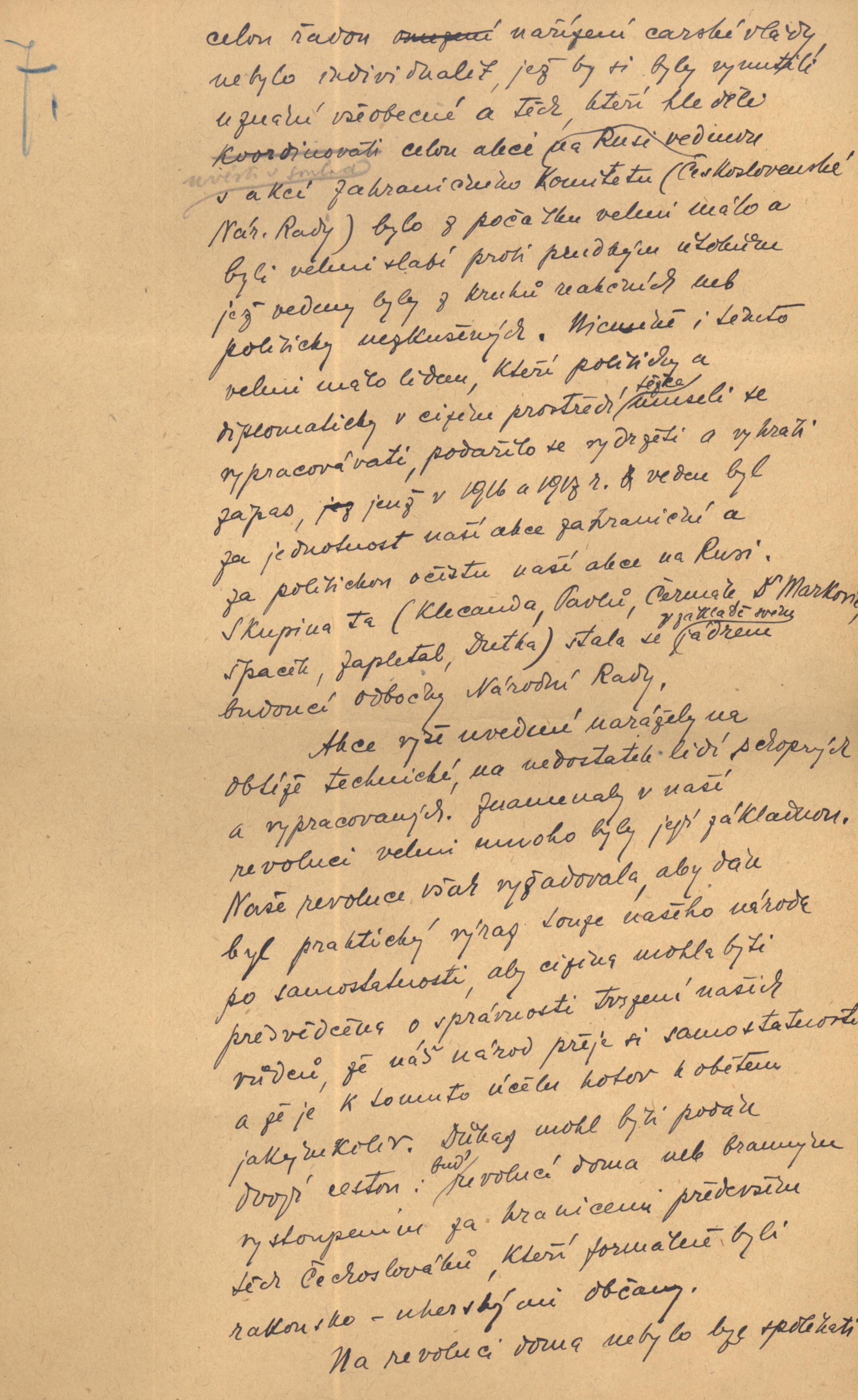 Náhledový obrázek J. Papoušek. Naše revoluce - 7