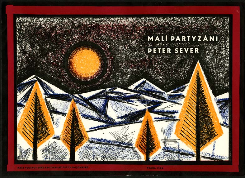 Náhledový obrázek Nátisk titulní dvoustrany - Malí partyzáni - 1