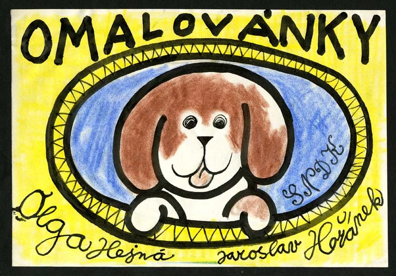 Náhledový obrázek předmětu Návrh obálky - Barevná pohádka pro štěňátka
