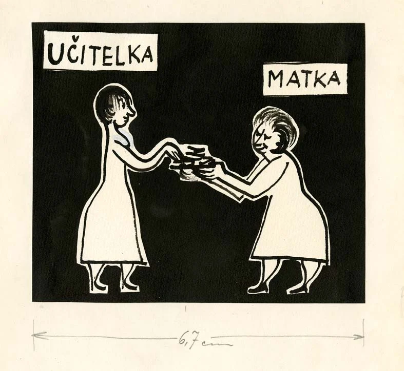 Obrázek Ilustrace - Na dobré hodince