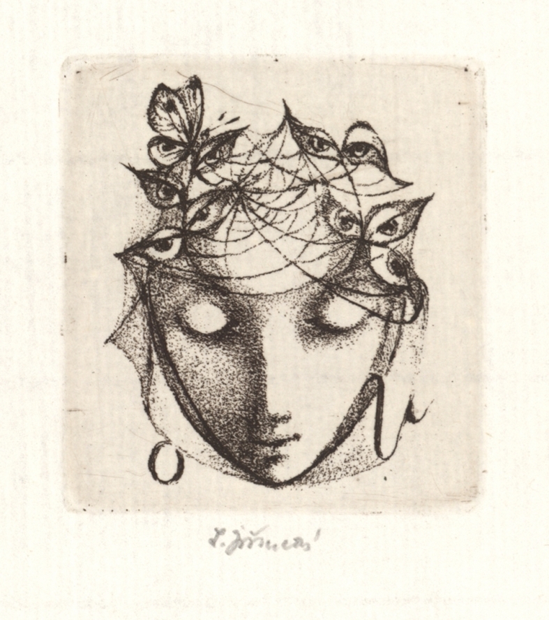Náhledový obrázek Exlibris Olga Vychodilová - 1