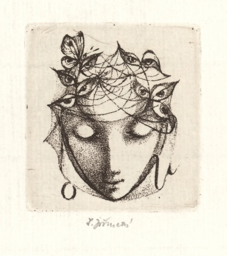 Náhledový obrázek předmětu Exlibris Olga Vychodilová