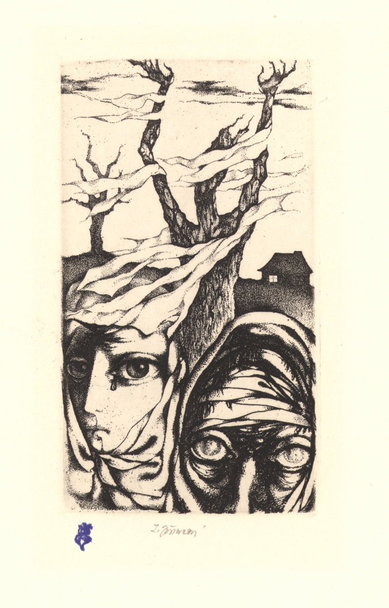 Náhledový obrázek Ilustrace - Balada o hospodě Na křiváčku - 1