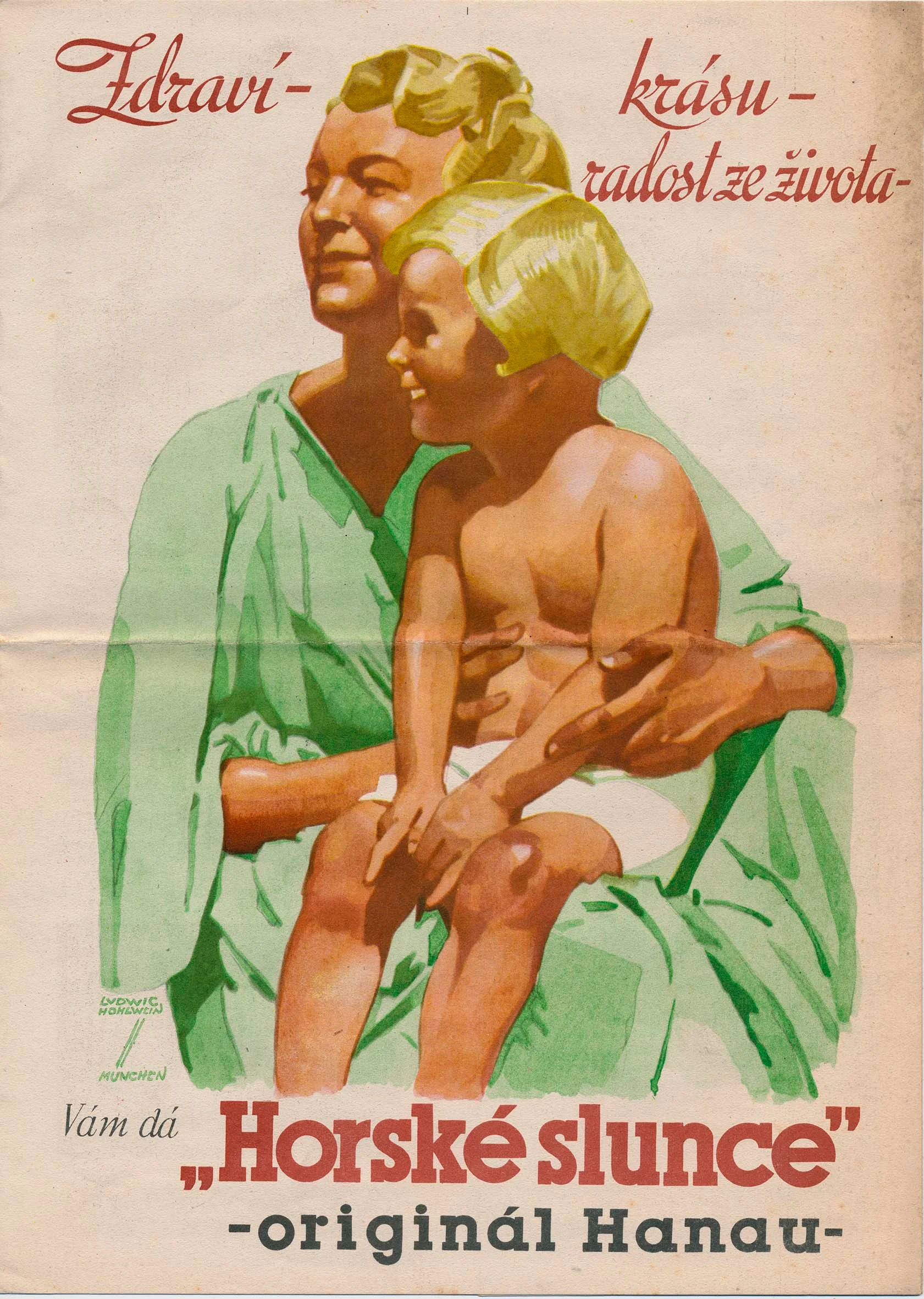 Náhledový obrázek předmětu Reklamní leták
horské slunce Hanau