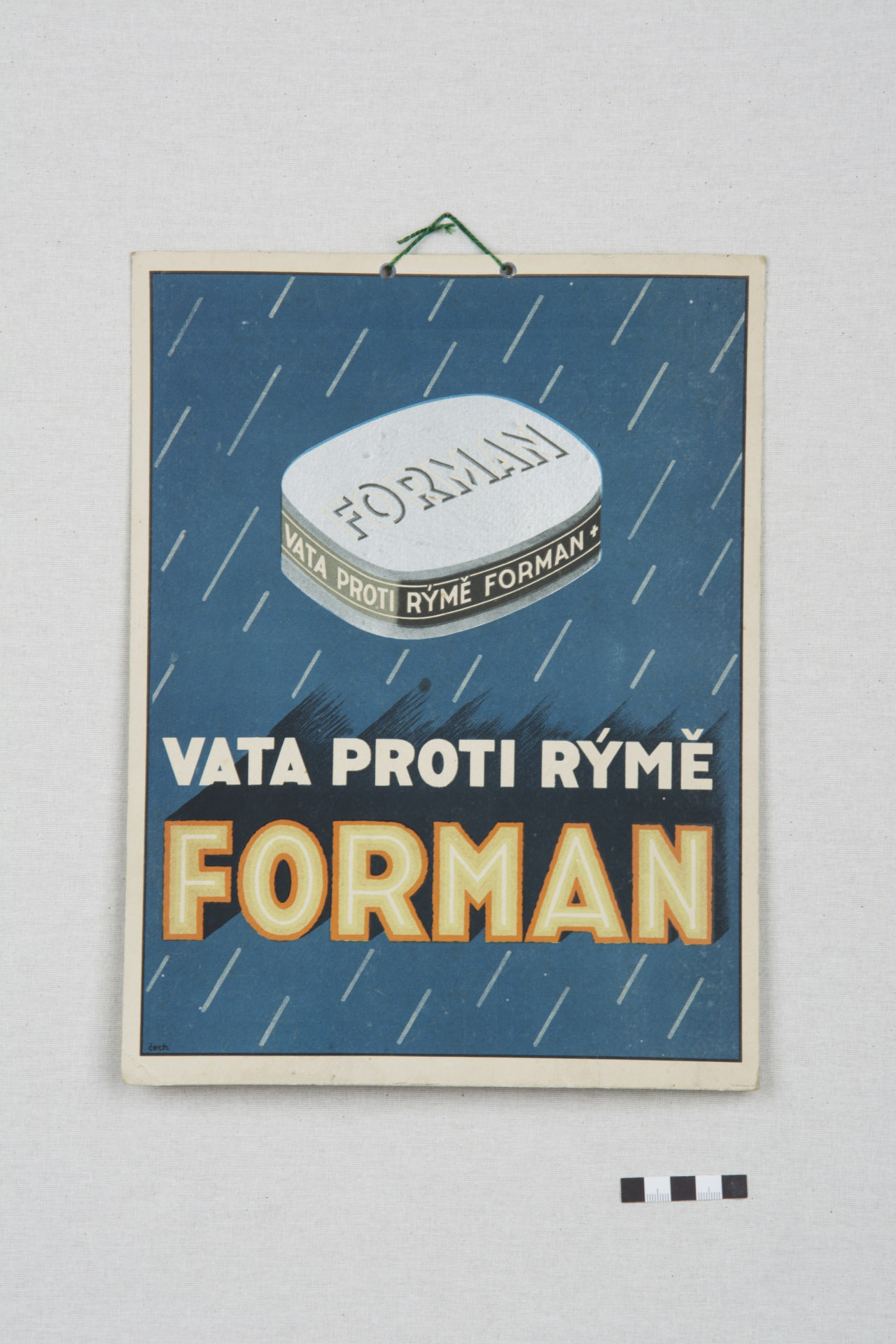 Náhledový obrázek Reklamní leták vata
 proti rýmě Forman - 1