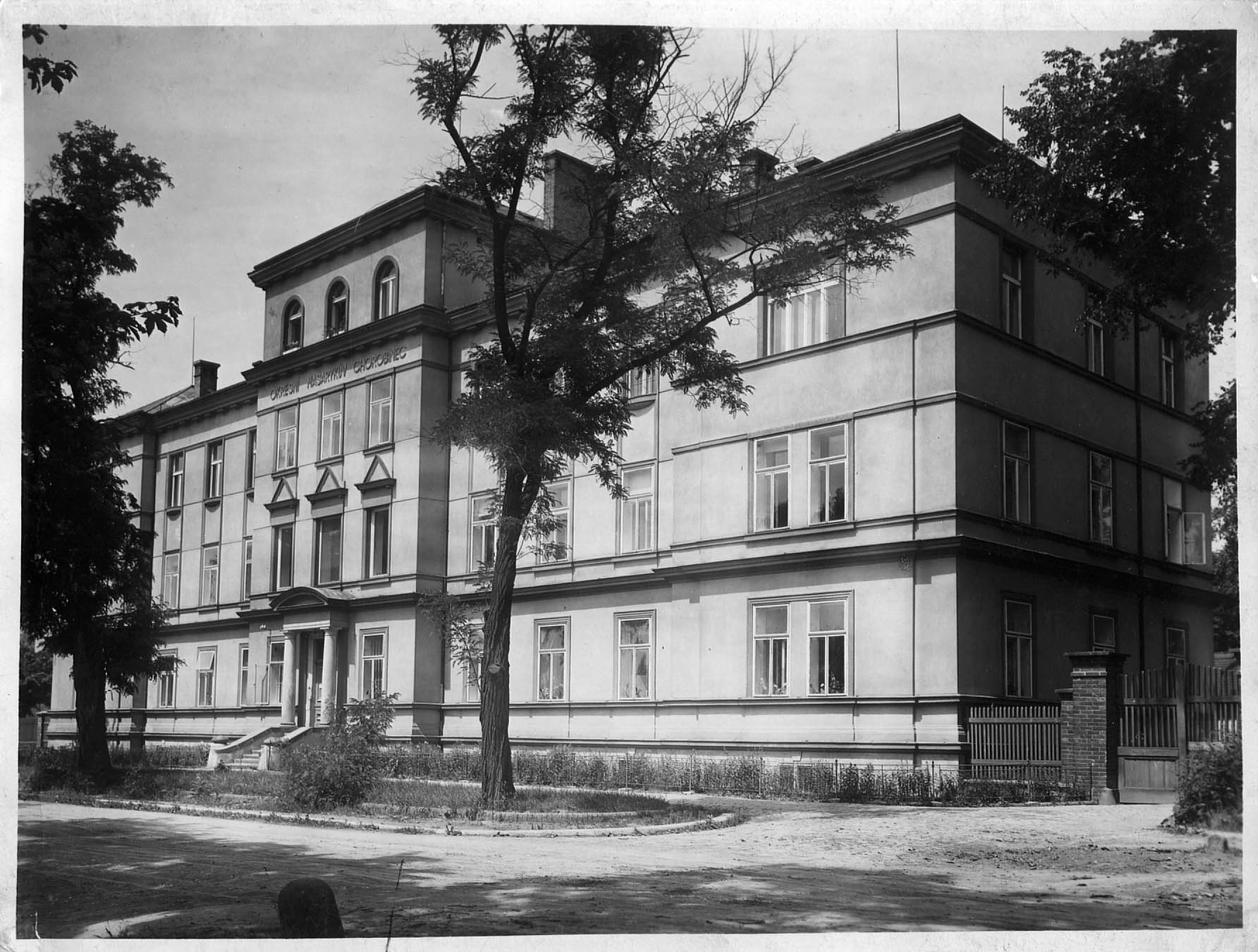 Náhledový obrázek Fotografie Okresní
 Masarykův chorobinec - 1